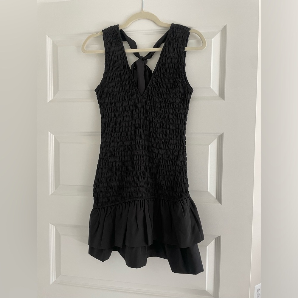 Zara Mini Ruffled Dress, Size XS - Picture 5 of 6